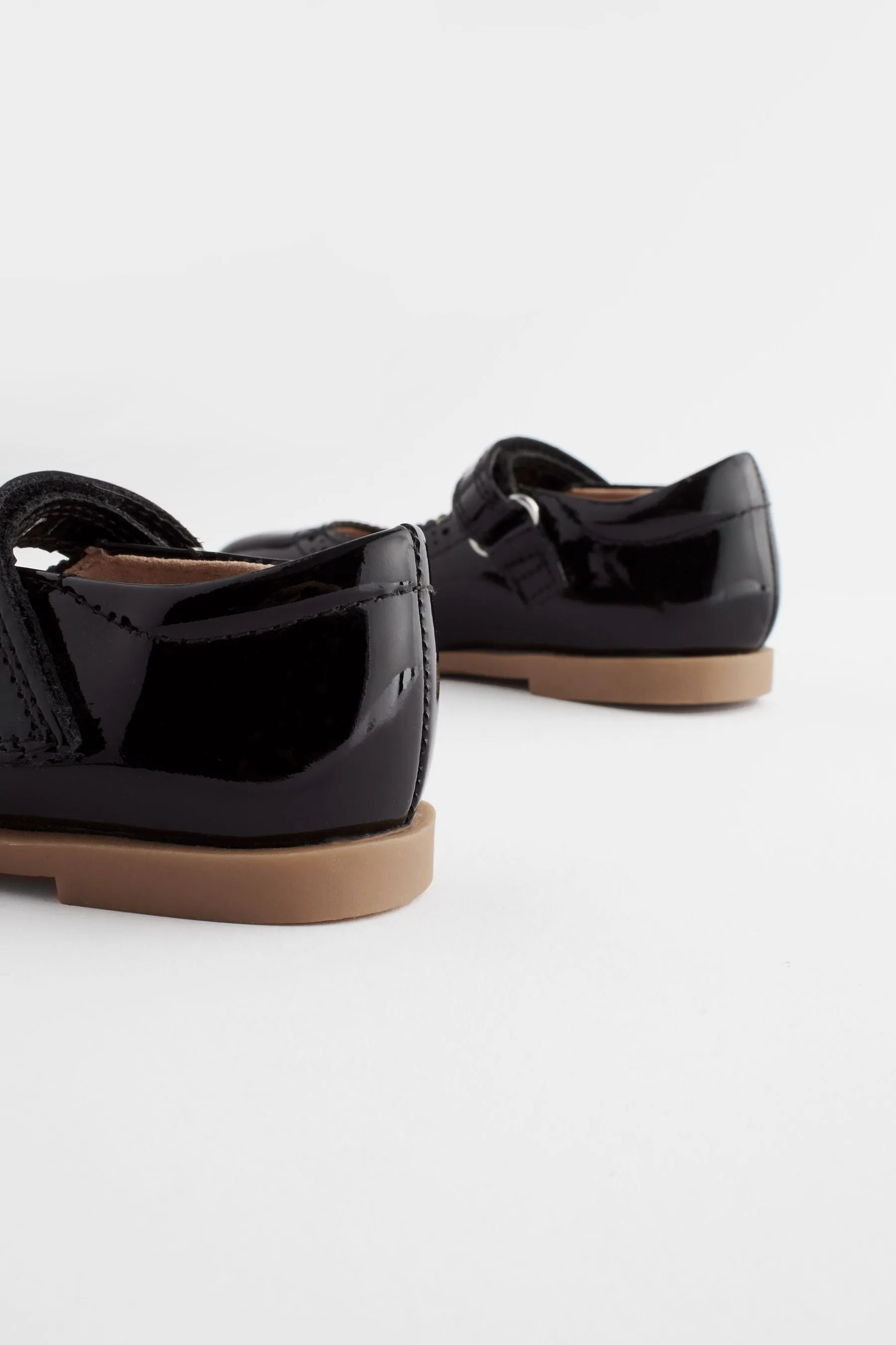 Scarpe brogue Mary Jane in pelle     
